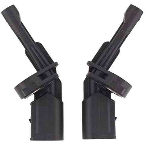 2x ABS Wheel Speed Sensor Rear Left + Right for A3 Sportback Altea Octavia II Combi Superb II Estate Yeti Beetle EOS Golf Plus V VI Variant Passat Scirocco Sharan Tiguan Touran Cover