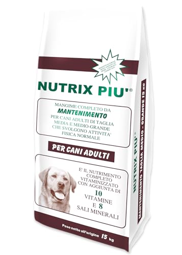 crocchette MANGIME PER CANE TAGLIA MEDIA GRANDE 15 KG