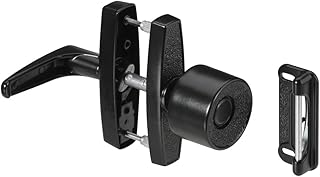 National Hardware N178-798 Universal Knob Latch, Black, 1-1/2,1-3/4,3"