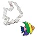 Ann Clark Tropical Angel Fish Cookie Cutter - 3.75 Inches - Tin Plated Steel