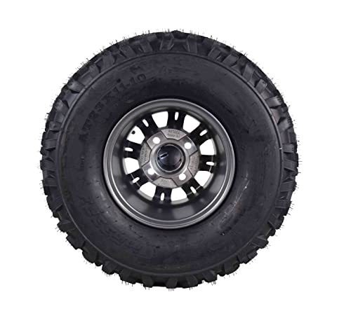 Massfx 23X11-10 6 Ply Atv/Utv Tire 23X11X10 & Gun Metal Wheel Kit A238 10X7 4/101.6 (4 Pack) #TOP3