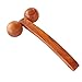 Wooden Handmade Body Massager, Foot & Back Acupressure Roller Pain Relief Massager with Long Handle, Wooden Roller Massager (10 x 4 Inch)