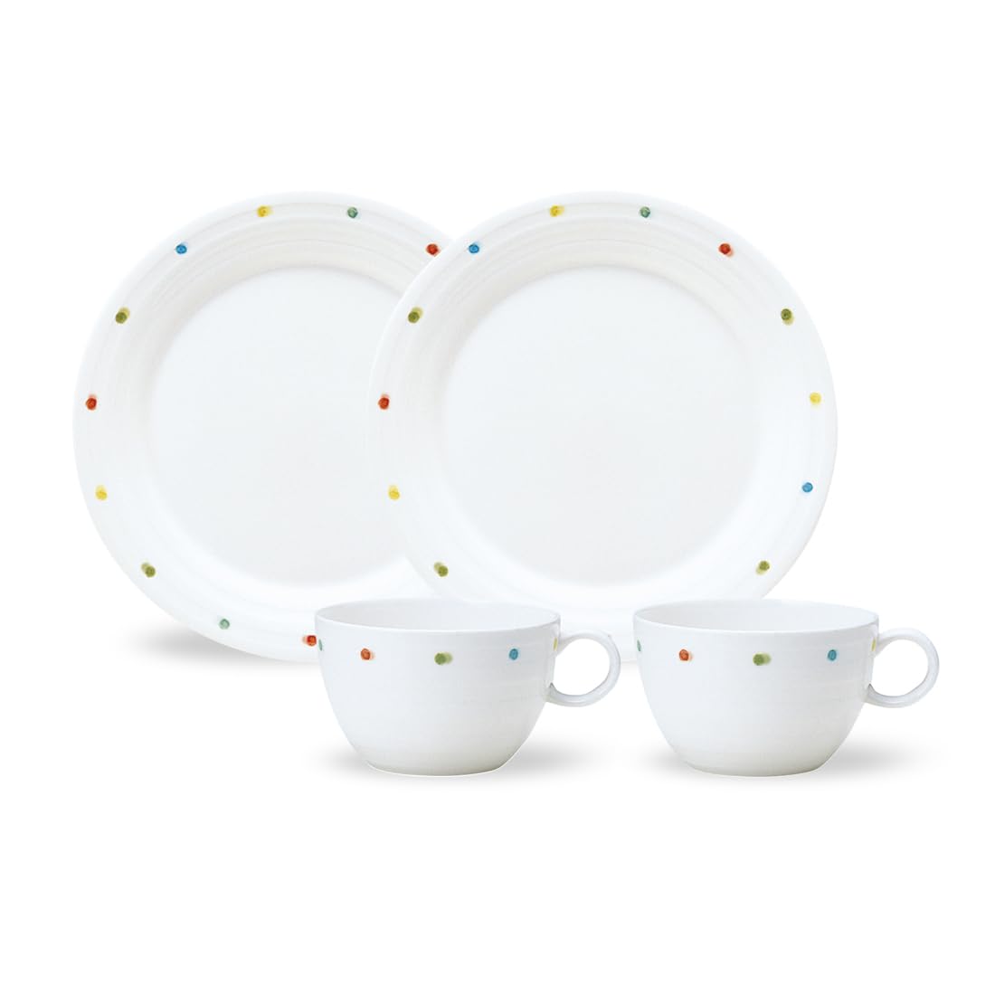 Amazon.co.jp: NARUMI(ナルミ) 食器セット デイプラス(Day+) ドット