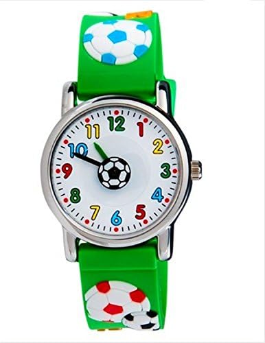 Vavna Little Round Dial Wrist Watch 3D Cartoon Rubber Strap Waterproof Digital Wrist watches Christmas