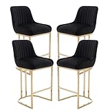 Gestepptes Design - Gesteppte Design Rückenlehne und Kissen effektiv fixiert Schwamm der Barhocker mit Lehne, so dass das Kissen ist nicht leicht zu kollabieren, die Erhöhung der Schönheit und Praktikabilität.
