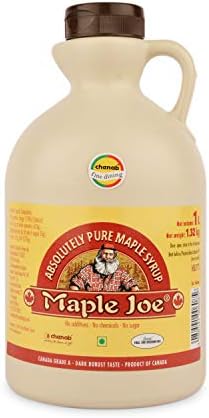 Maple Joe Canadian Grade A Maple Syrup, 1.32 kg | Light and Delicate | No Additives, No Added Colours