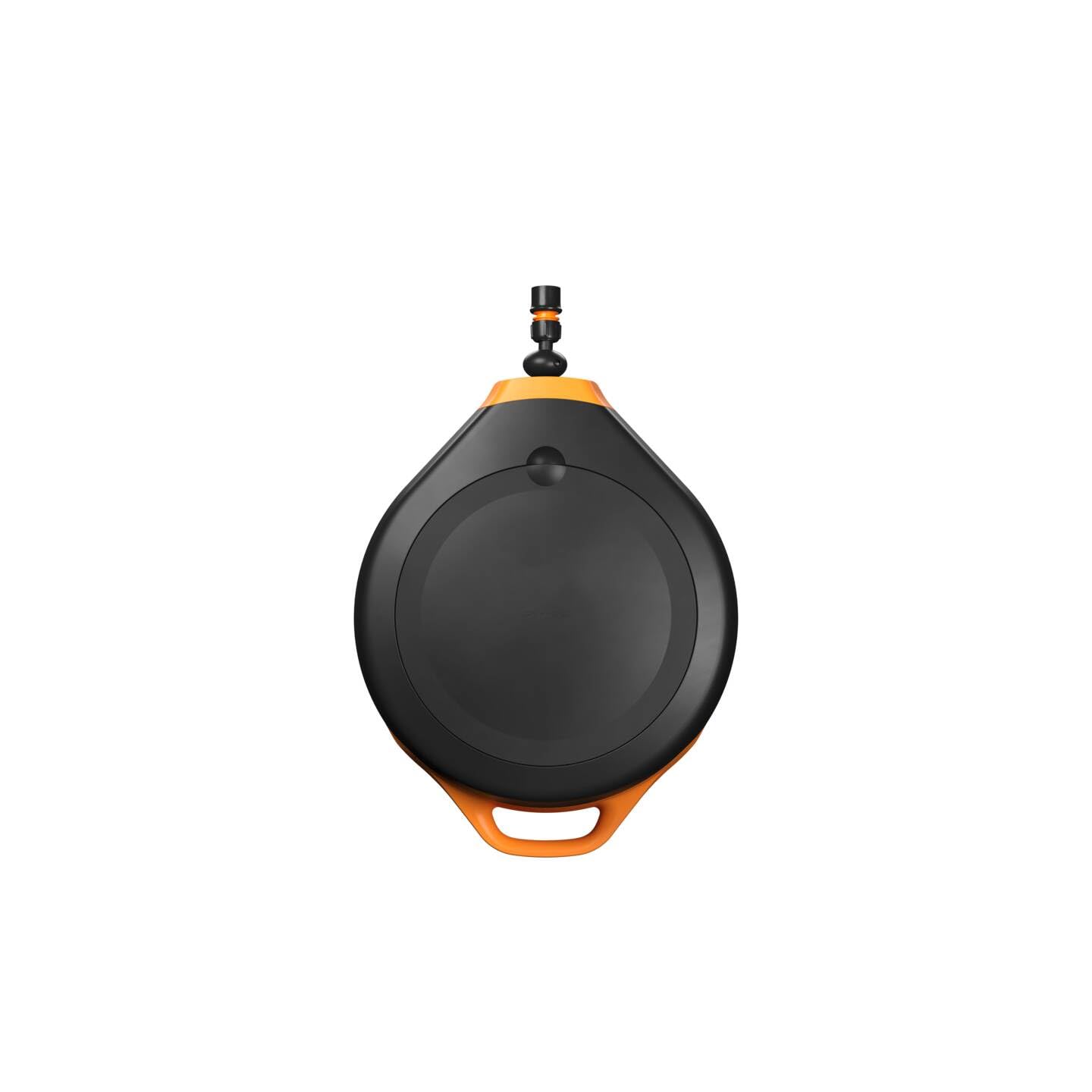 Fiskars Dévidoir XL, Set d'Arrosage Tout-en-1, Tuyau de 25 m | Tuyau à Enroulement automatique, Ø 13 mm, Raccord universel pour Robinet, noir/orange, X-series, 1067549