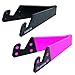 Produktbild LogiLink AA0039P AA0039P Smartphone & Tablet Foldable Stand, 2 pcs, schwarz & pink