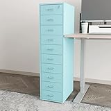 Robustes : nos rangements sous bureau sont fabriqués en acier. Ces classeurs pour bureau à domicile sont durables et faciles à ranger. Ils peuvent être utilisés pendant de longues périodes sans s'abîmer, ce qui en fait un investissement idéal à long terme.