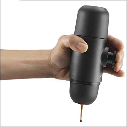 Amake Coffee Machine Handpress Capsule & Powder Coffee Machine Manual Espresso Machine Portable Outdoor Travel Coffee (Size : Capsule) #TOP4