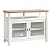Sauder Cottage Road Entertainment Stand, For TV's up to 42", Soft White finish