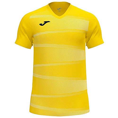 T shirt De Football Manches Courtes Grafity II Homme Jaune