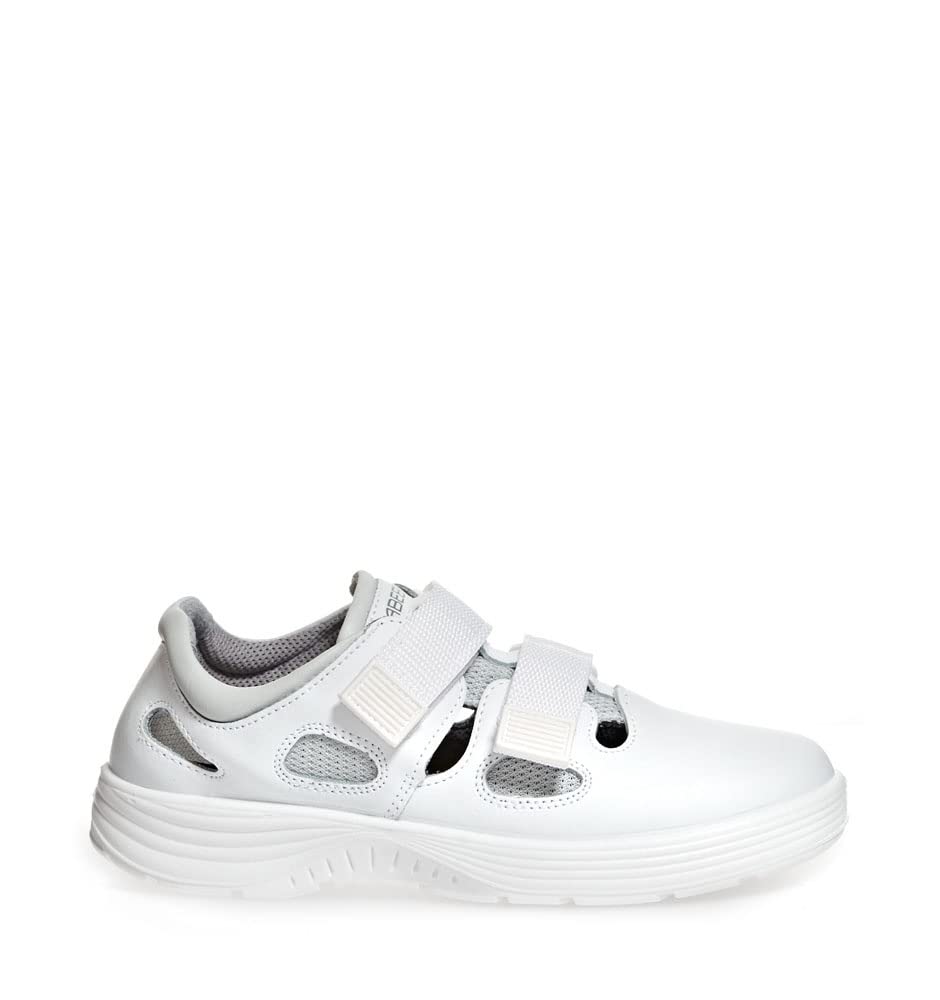 Abeba Halbschuh 711131 - X-Light Glattleder mit Textil weiß