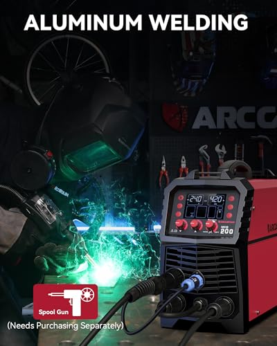 ARCCAPTAIN 200Amp 6-in-1 MIG