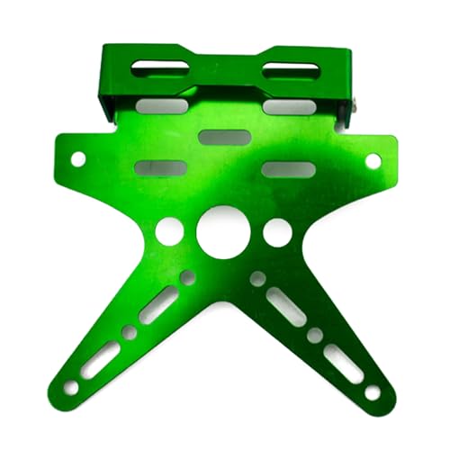 角度調整可能なアルミナンバープレートブラケット簡単に取り付けられるライセンスマウントオートバイ & 電動バイク用電動自転車スタンド