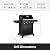 Broil King 865157 Crown 420 Shadow 4-Burner Natural Gas Grill in Black
