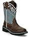 Justin Ladies Gypsy Starlina Boots 9 B Blue