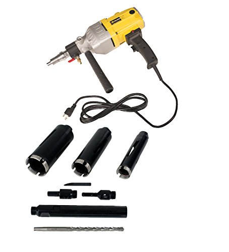 Steel Dragon Tools® 85D With 1.5In. 2In. 2.5In. Dry Diamond Core Drill Bits #TOP8