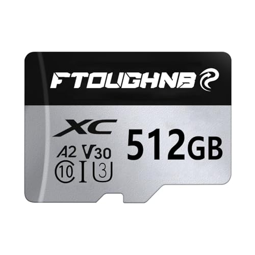 FTOUGHNB�}�C�N��SD�J�[�h 512GB micro sd�J�[�h MicroSDXC 512GB �������[�J�[�h �����f�[�^�]�� �~�jSD�J�[�h �������P�[�X�t�� SD�ϊ��A�_�v�^