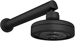 Chuveiro com tubo de parede AcquaPlus, Black Matte, Deca, 1990.BL.CT.MT