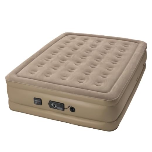 Insta-Bed Raised 18 Inch Queen Air Bed w/NeverFlat pump