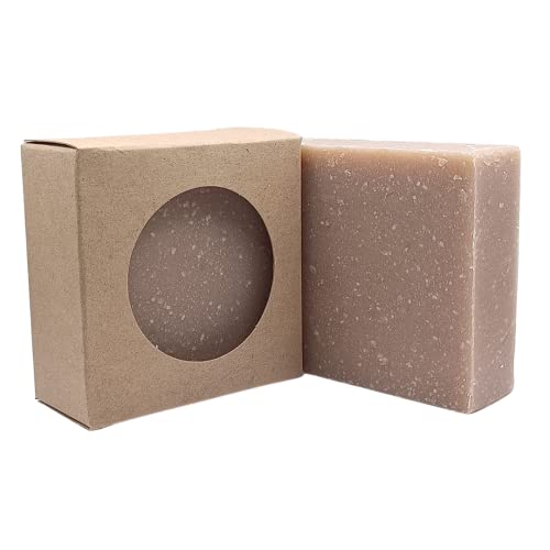 High Thyme Farmacy Dragon's Blood Soap - 5 Ounce Bar Of Handmade Amber, Vanilla & Patchouli Scented Soap - Sweet, Earthy Lye Soap - Moisturizing Bath Soap #TOP5