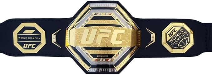 UFC Legacy Championship Title Belt Replica - Adult Size - 52 Inches Length - Image 6