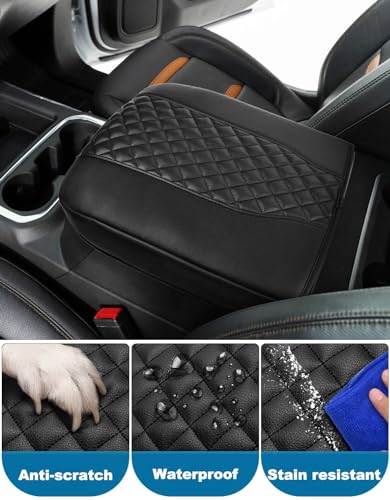 Eaglecover Y-236-03-B-BK Center Console Cover For Chevy Silverado & Gmc Sierra 2019-2025 thumb #3
