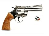  Revolver giocattolo pistola a salve Magnum nikel scacciacani a salve calibro 380 a salve