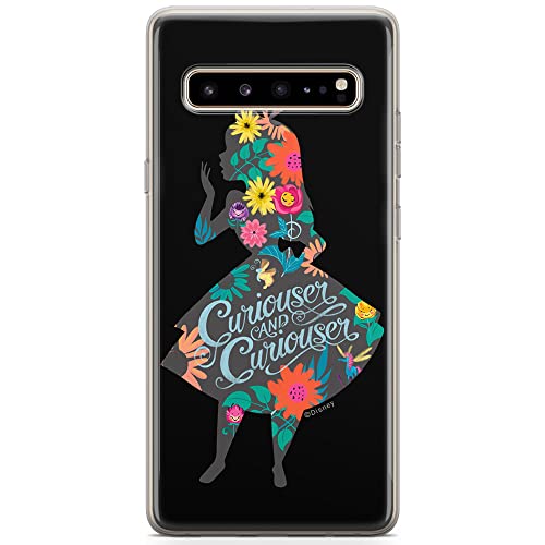 ERT GROUP Mobile Phone Case for Samsung S10 5G Original and Officially Licensed Disney Pattern Alice in Wonderland 002 Perfectly Fitted to The Shape of The Mobile Phone TPU Case
