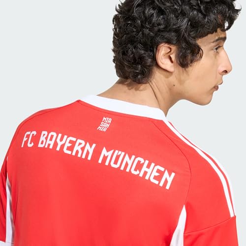 Adidas Camiseta del FC Bayern Múnich para Hombre, Rojo, S