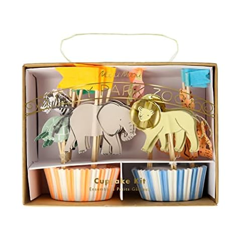Meri Meri Safari Animals Cupcake Kit Cover