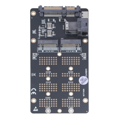 Carte adaptateur NVMe SATA3 et SFF 8643 pour extension de stockage PC