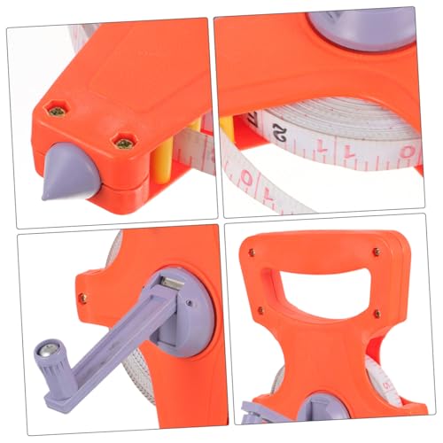 Cinta métrica manual 20m con marco plástico para obra miniatura 3