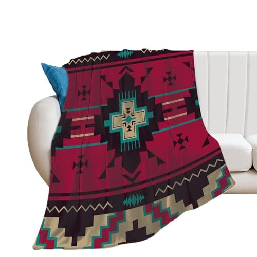 JZemdybill Coperta di flanella, nativi americani, nativi americani, nativi americani, nativi americani, nativi americani, nativi americani, nautici, a tema nautico, semplice ancore nativo americano,
