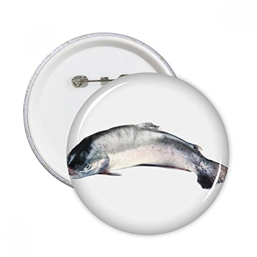 Badge bouton poisson océan DIYthinker décoration de vêtements en lot de 5 pièces taille L