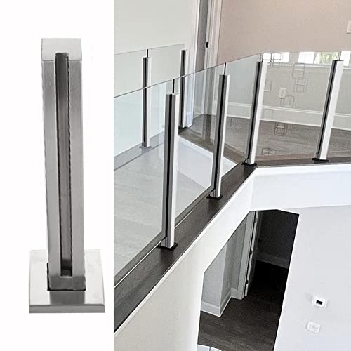 Poteau de balustrade haute finition pour rails d'escalier chic