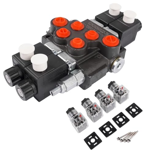 Électrovanne de commande hydraulique en fonte haute pression pour tracteur - 7