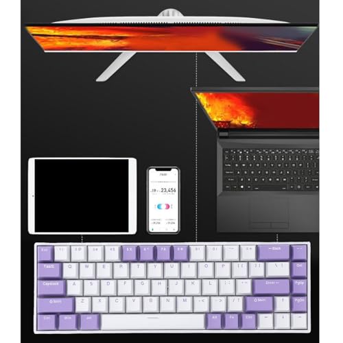 Teclado Mecánico ciciglow630nthcyb5 USB-C 60% RGB miniatura 5