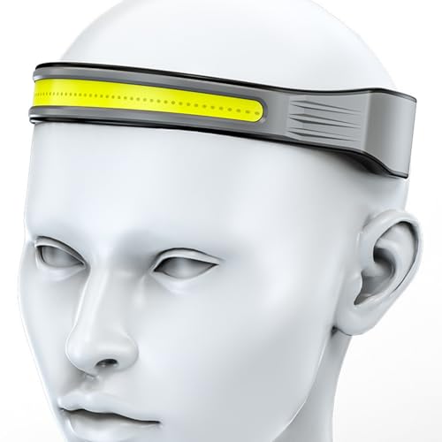 Lampe frontale 3 modes éclairage LED pour marche et camping autonome - 7