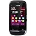 Produktbild Nokia C2-02 Smartphone (6,6 cm (2,6 Zoll) Touchscreen, 2 Megapixel Kamera, Bluetooth) chrome schwarz