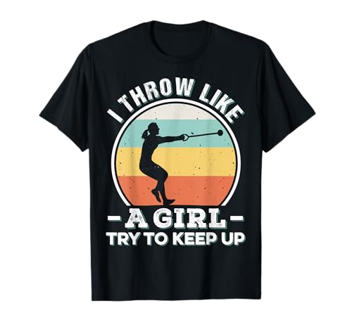 Hammer Throw Track Field - Martillo de atleta, para mujer Camiseta
