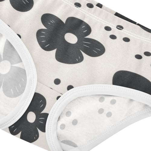 GuoChe Panties Underwear Moisture Wicking Breathable Toddler Underwear for Girls in Sizes 2T,3T, 4T, 5T, 6Y and 8Y4