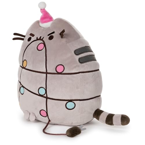 GUND-Pusheen-Holiday-Xmas-Light-Up-LED-Plush-Stuffed-Animal-Cat GUND Pusheen Holiday Xmas Light Up LED Plush Stuffed Animal Cat