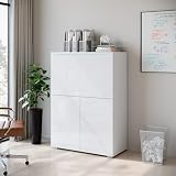 Muebles Slavic Mesa Escritorio Secretaria Vera - Largo de 125 x 90 cm - Mesa Oficina en Estilo Moderno - Escritorio Oficina Secretária para el Dormitorio, el salón - Home Office