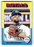 2024 Topps Heritage High Number #697 MJ Melendez Kansas City Royals MLB Baseball Base Trading Card
