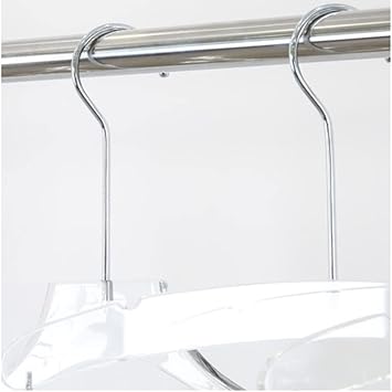 Clothing Hanging Racks with LED Light, Retail Store Clothing Display Shelf Ceiling Mount Garment Rack, Height Adjustable Clothes Storage Hanger (Color : Silver, Size : 47/1.2m)