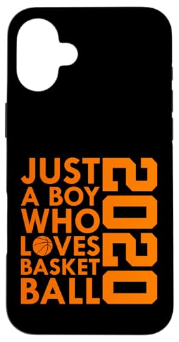 Carcasa para iPhone 16 Plus 2020 Just A Boy Who Loves Basketball 6º CUMPLEO