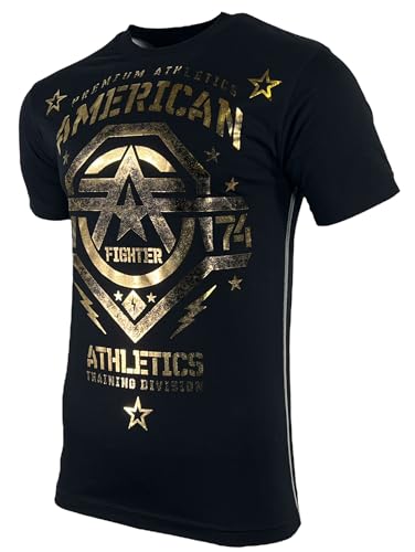 American Fighter Men's T-Shirt New Mexico Crew Neck Black XS-5XL4