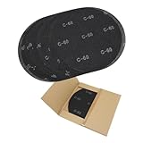 HUAALIUCHE 16' Sanding Screen Discs - 60 Grit Silicon Carbide Mesh Sanding Disc for Hardwood Floors - Heavy Duty Floor Buffer Pads, 10 Pack - Durable & Efficient Sanding